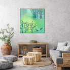 April Landscape by Nic Squirrell on GIANT ART - green digital painting