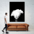 Head in the clouds by Tania Amrein on GIANT ART - black mixed media