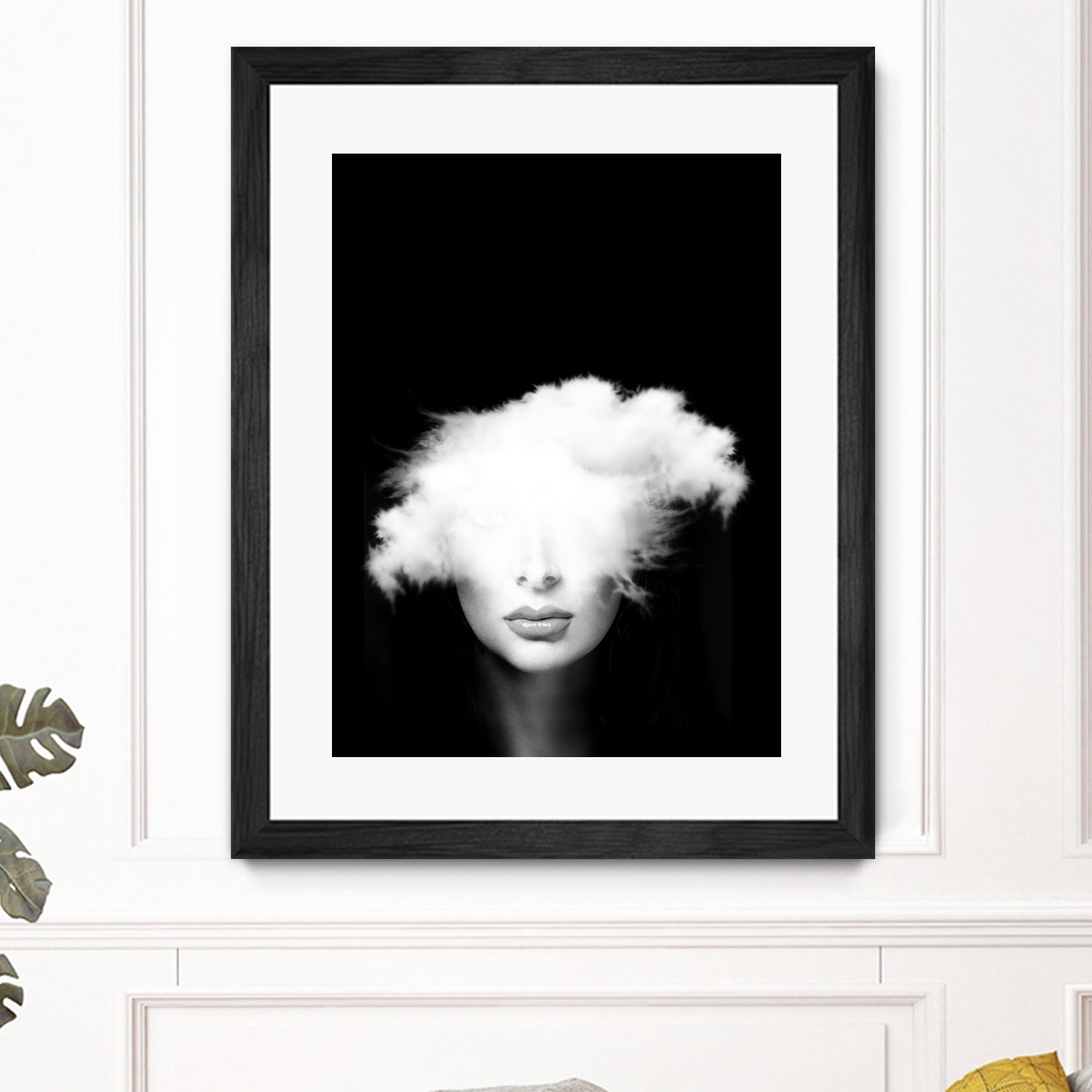 Head in the clouds by Tania Amrein on GIANT ART - black mixed media