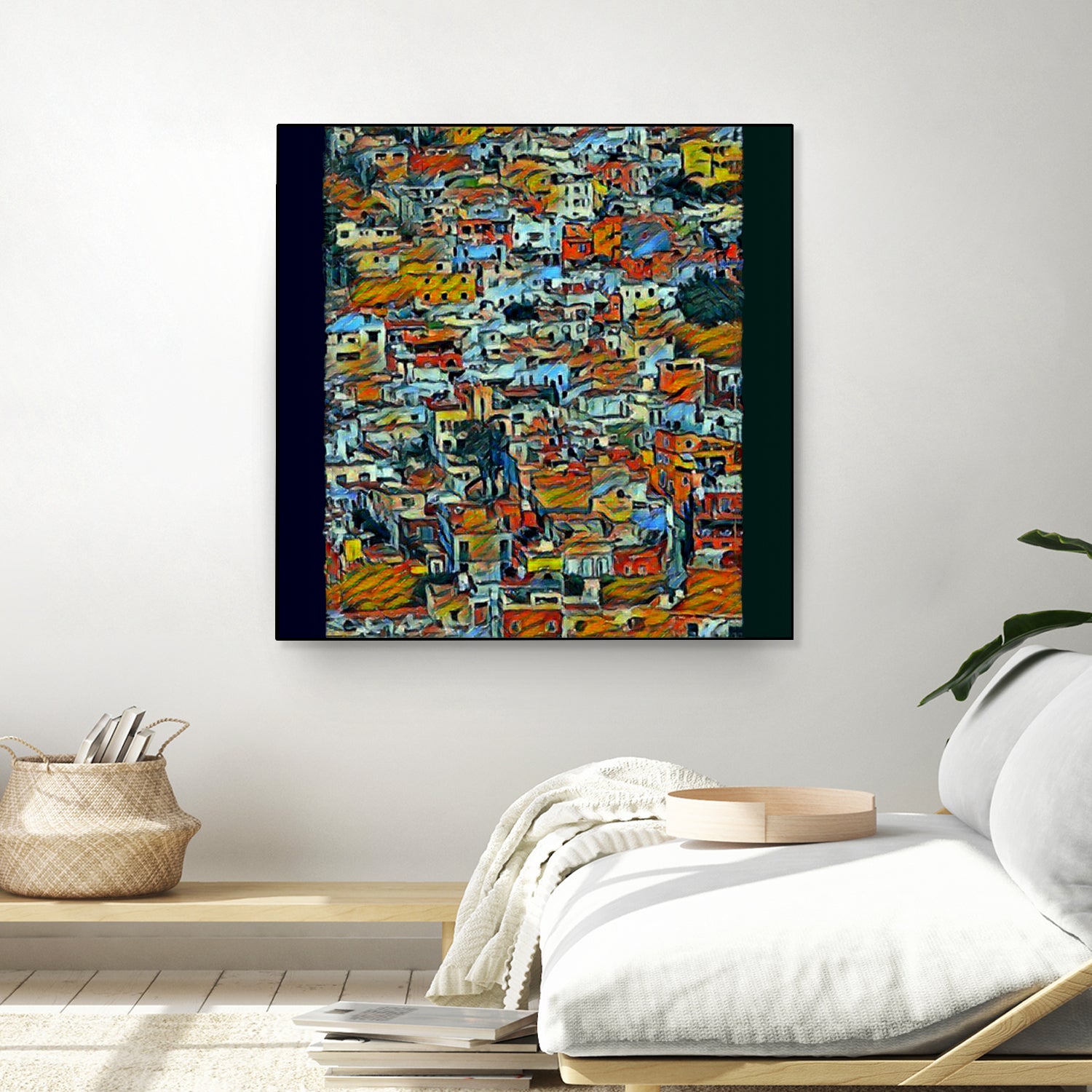 Guanajuato by Jeffrey Irwin on GIANT ART - orange digital painting