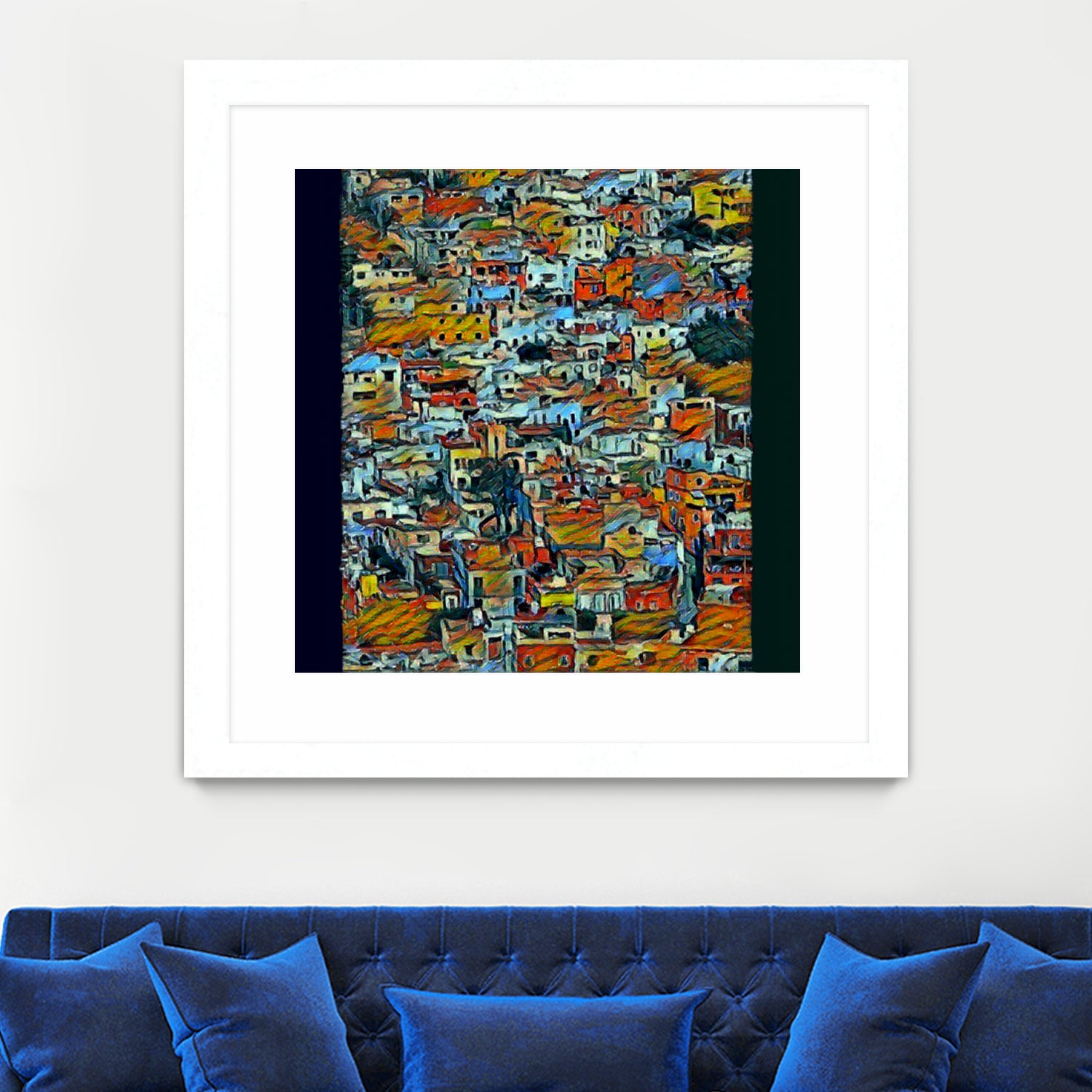 Guanajuato by Jeffrey Irwin on GIANT ART - orange digital painting