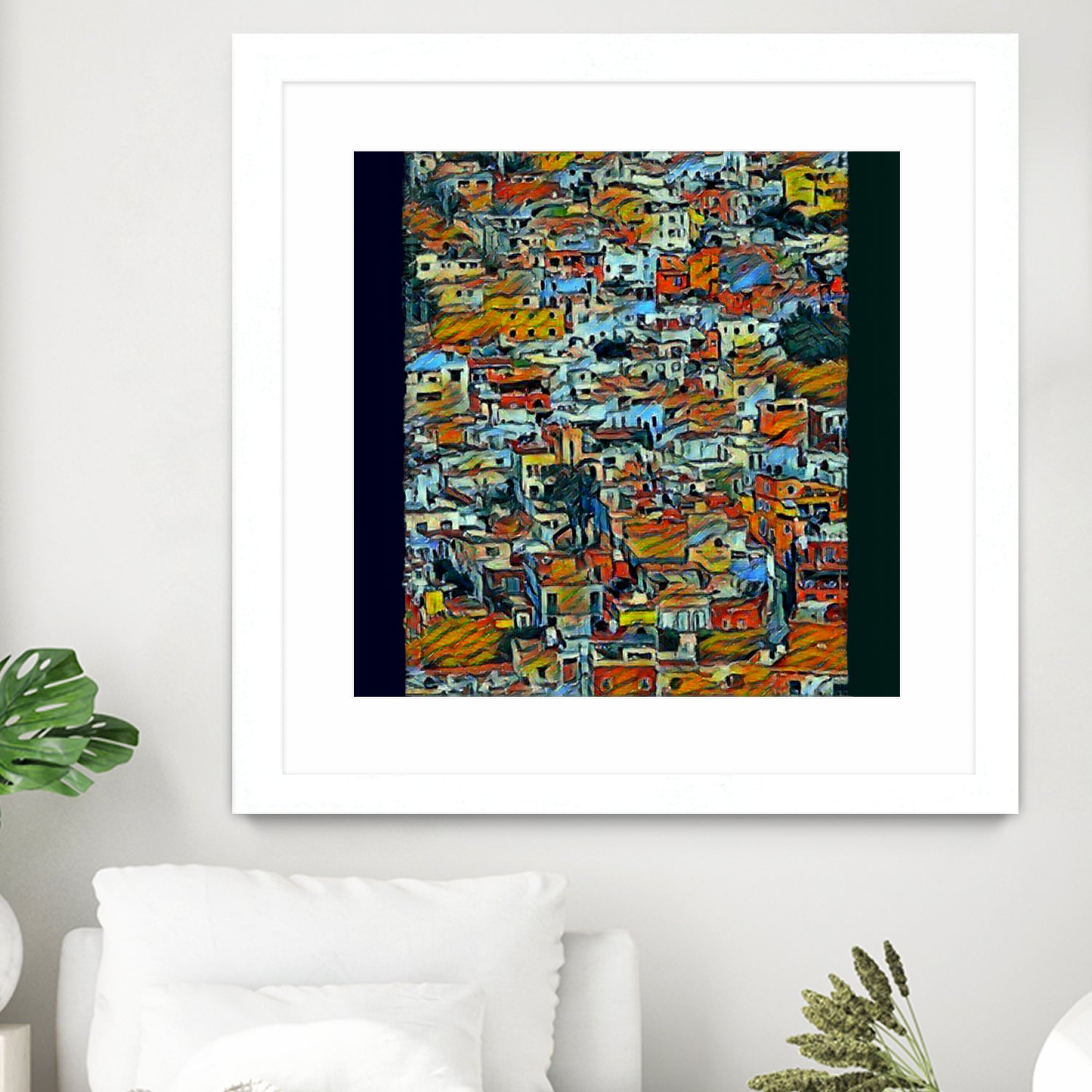 Guanajuato by Jeffrey Irwin on GIANT ART - orange digital painting