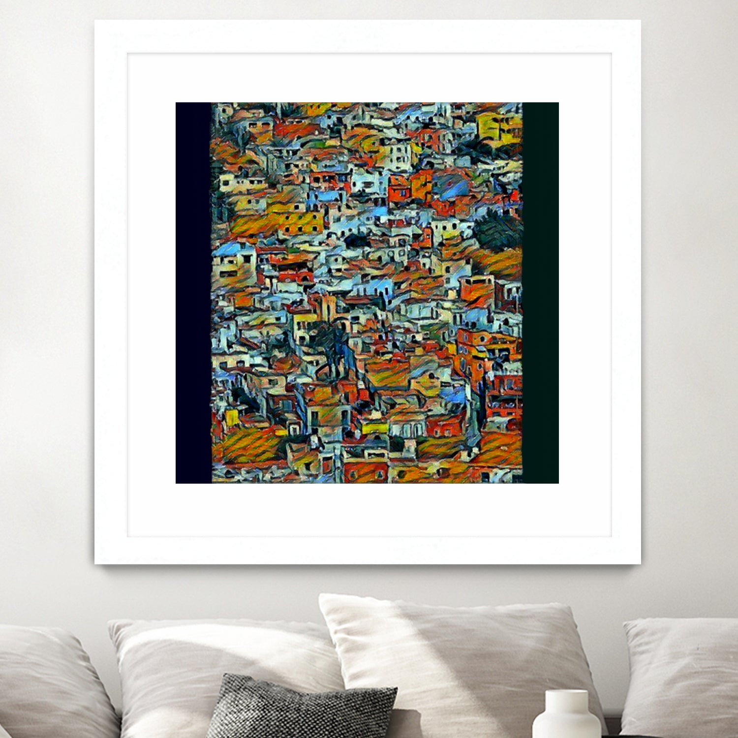 Guanajuato by Jeffrey Irwin on GIANT ART - orange digital painting