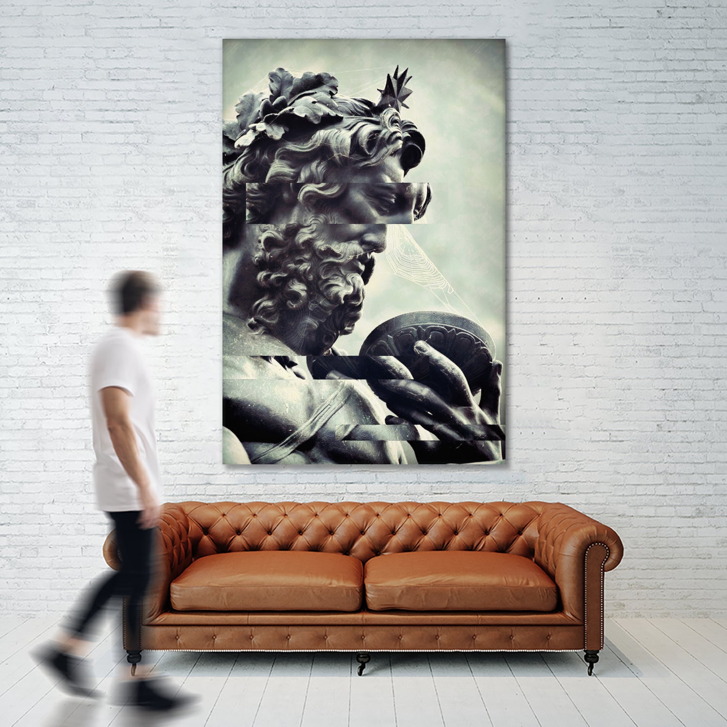 ZEUS by Menelaos Trompoukis on GIANT ART - green digital painting