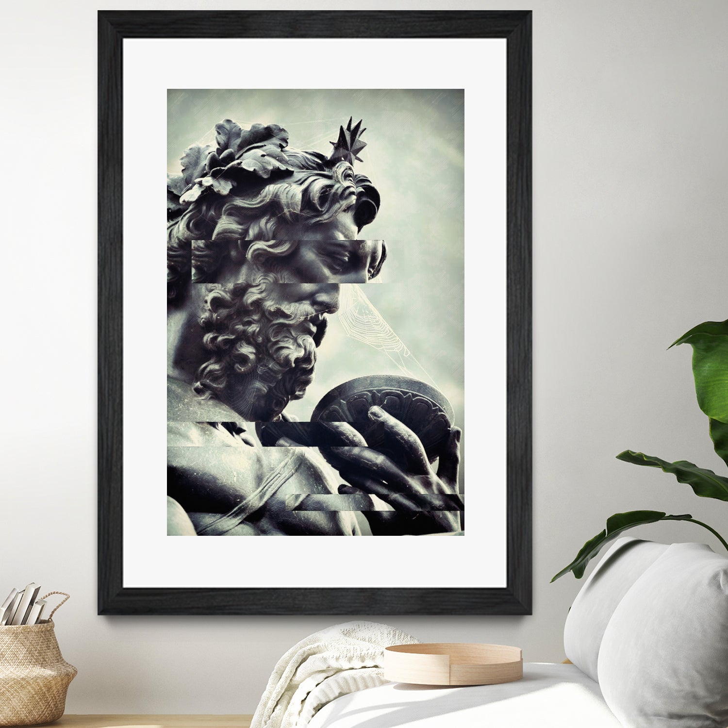 ZEUS by Menelaos Trompoukis on GIANT ART - green digital painting