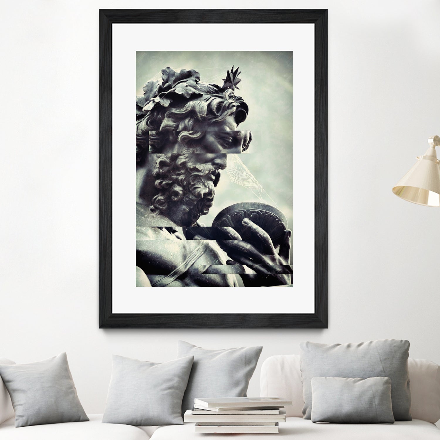 ZEUS by Menelaos Trompoukis on GIANT ART - green digital painting