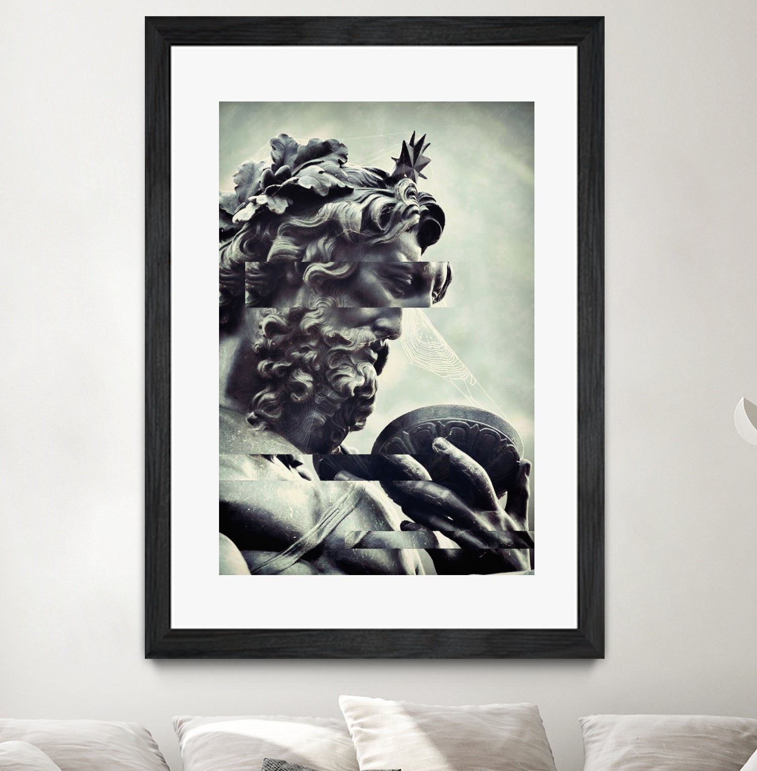 ZEUS by Menelaos Trompoukis on GIANT ART - green digital painting