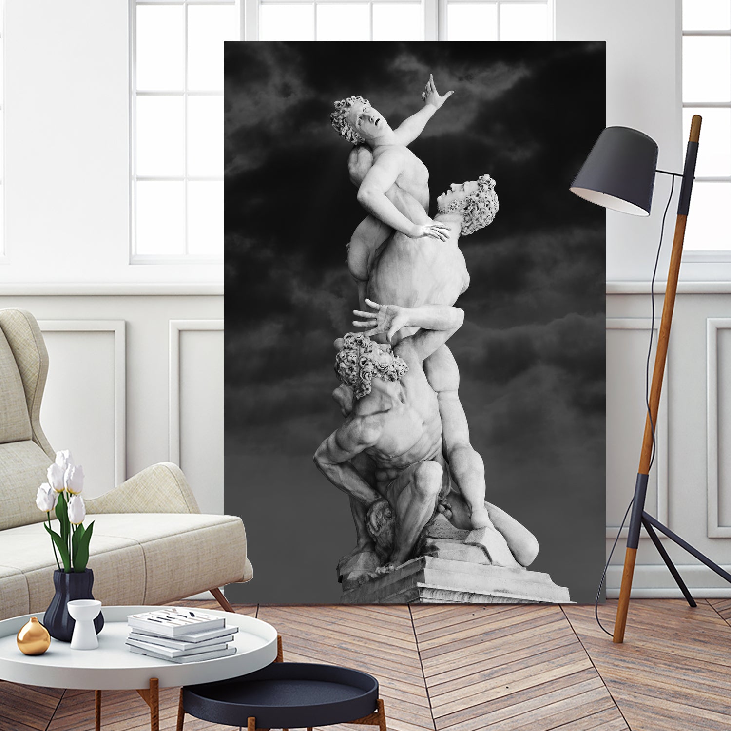 Rape of Sabine by Burak Günay on GIANT ART - black photo illustration