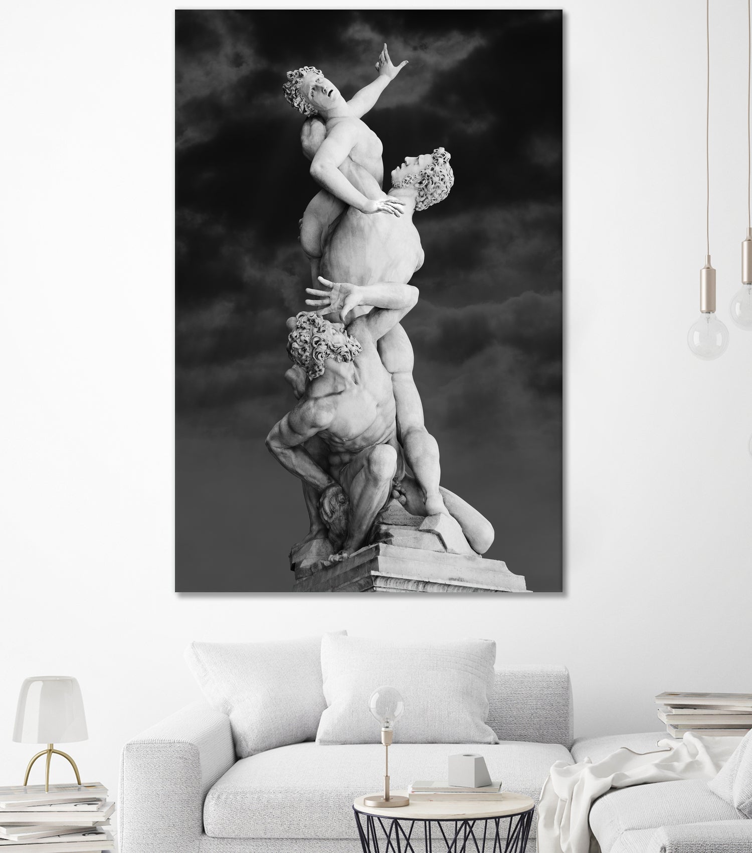 Rape of Sabine by Burak Günay on GIANT ART - black photo illustration