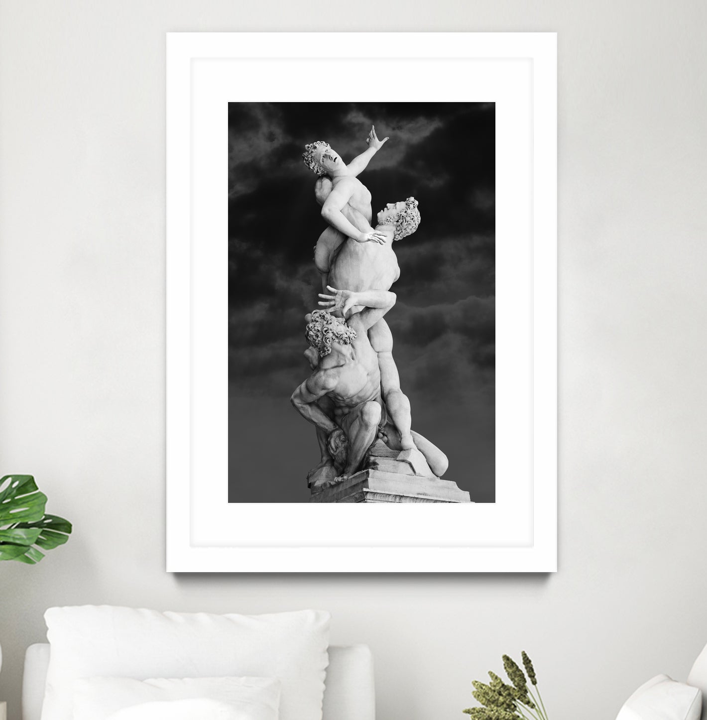 Rape of Sabine by Burak Günay on GIANT ART - black photo illustration