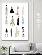 Audrey-Hepburn-Fashion by Winston Chiu on GIANT ART - white character design