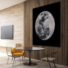 Super Moon by Lorenzo Bustillo on GIANT ART - gray photo illustration