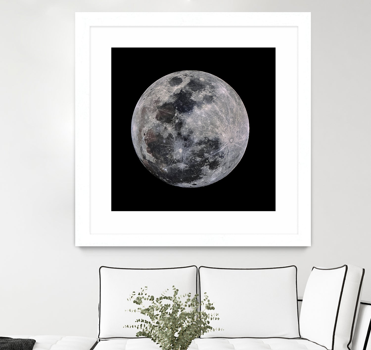 Super Moon by Lorenzo Bustillo on GIANT ART - gray photo illustration