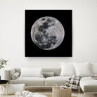 Super Moon by Lorenzo Bustillo on GIANT ART - gray photo illustration