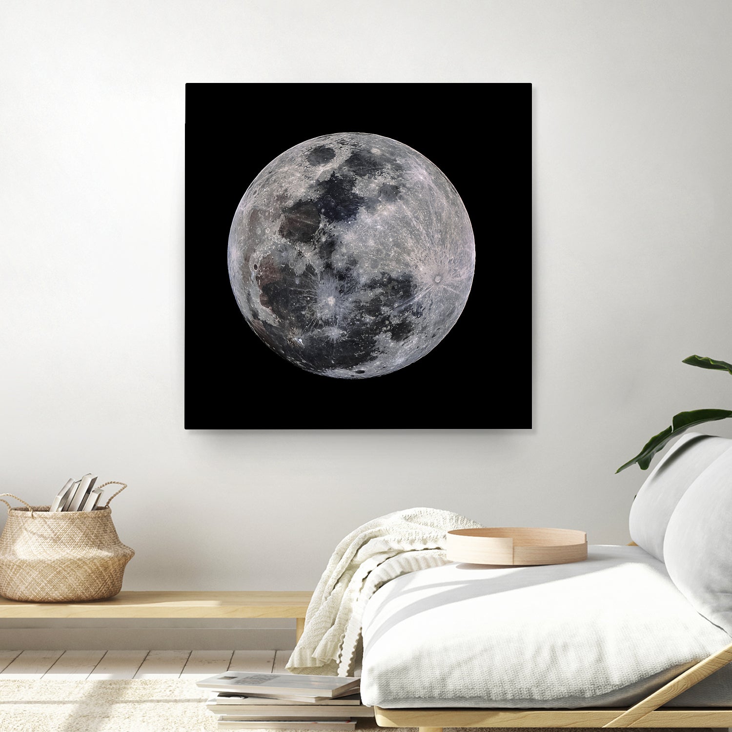 Super Moon by Lorenzo Bustillo on GIANT ART - gray photo illustration