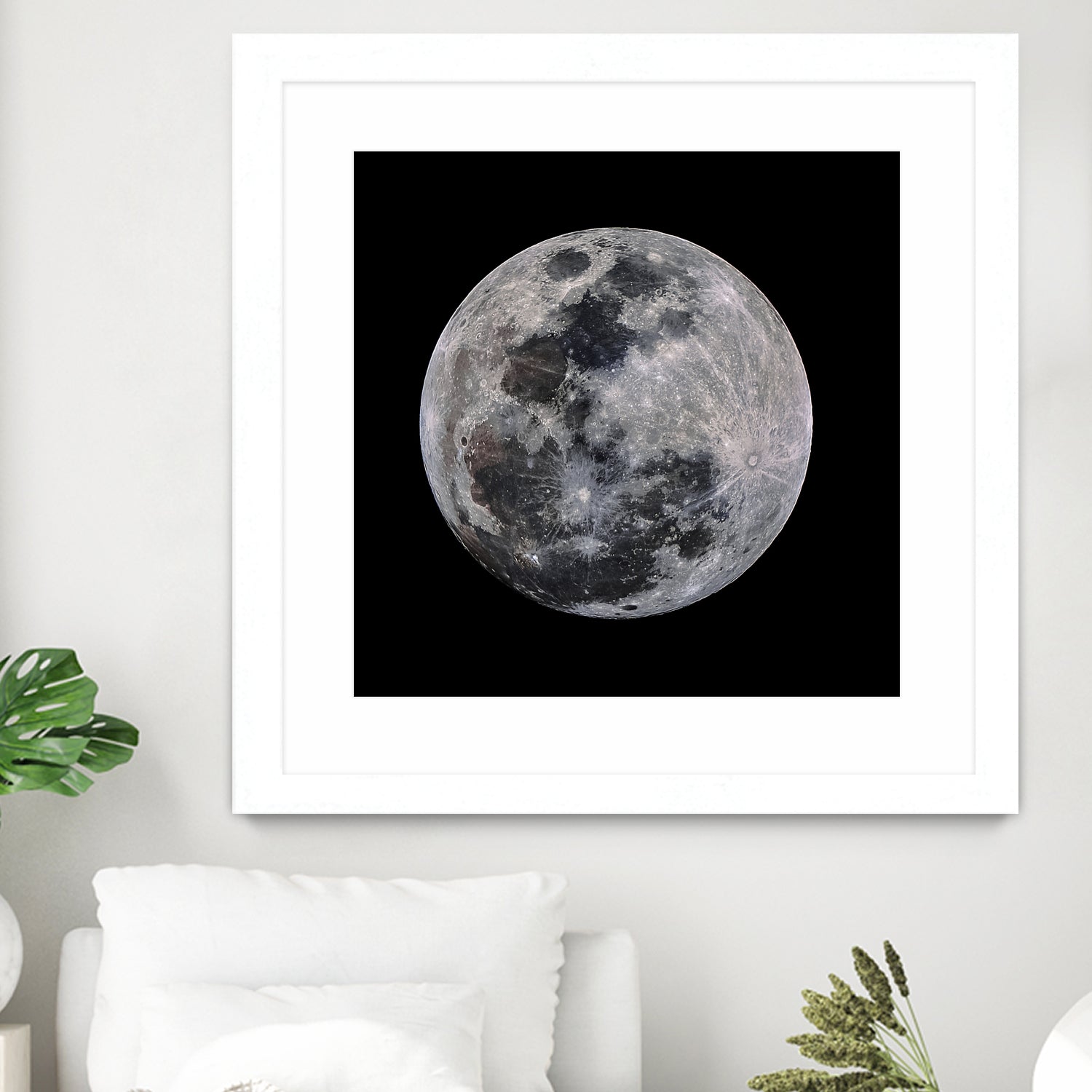 Super Moon by Lorenzo Bustillo on GIANT ART - gray photo illustration