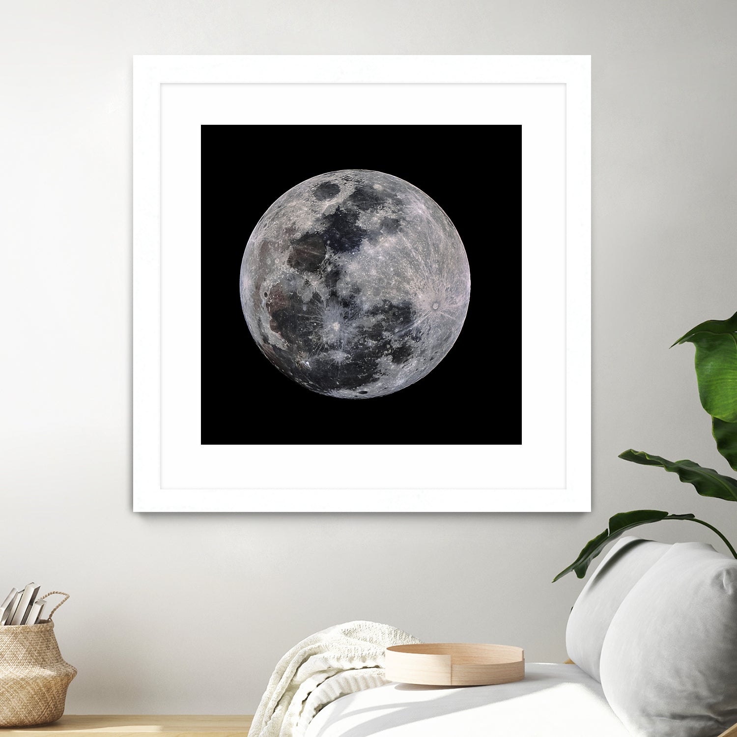 Super Moon by Lorenzo Bustillo on GIANT ART - gray photo illustration