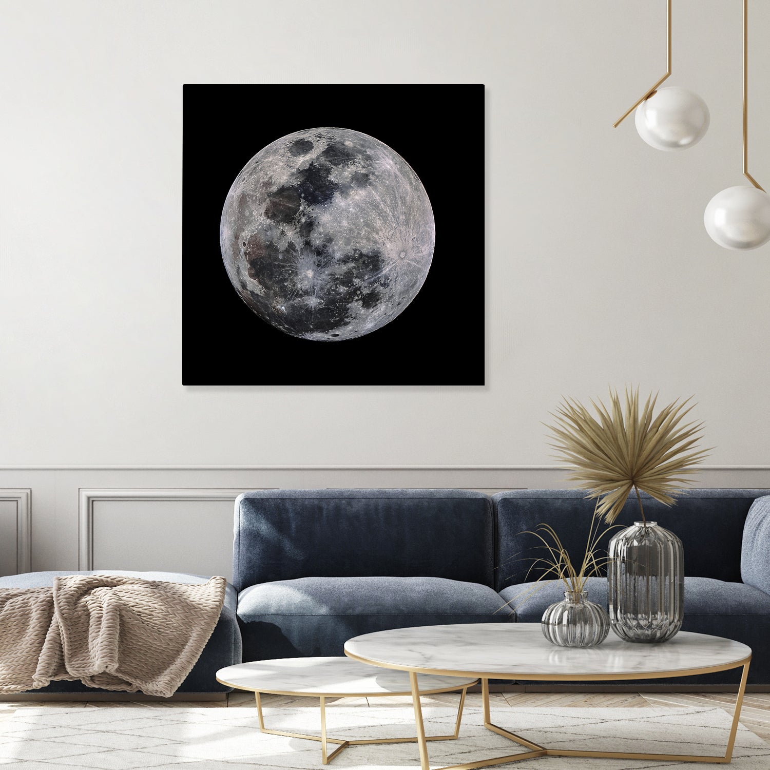 Super Moon by Lorenzo Bustillo on GIANT ART - gray photo illustration