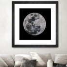 Super Moon by Lorenzo Bustillo on GIANT ART - gray photo illustration