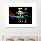 Chanel Perfumes by Daniel Janda on GIANT ART - black mixed media