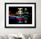 Chanel Perfumes by Daniel Janda on GIANT ART - black mixed media