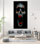 Skull by Rafael Salazar on GIANT ART - black digital painting