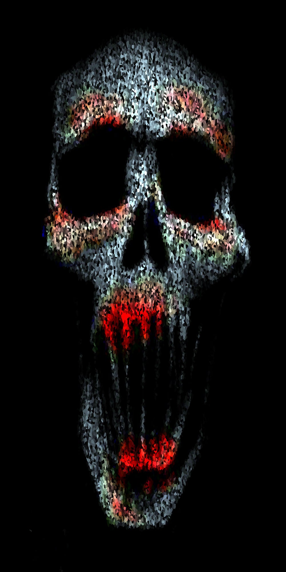 Skull by Rafael Salazar on GIANT ART - black digital painting