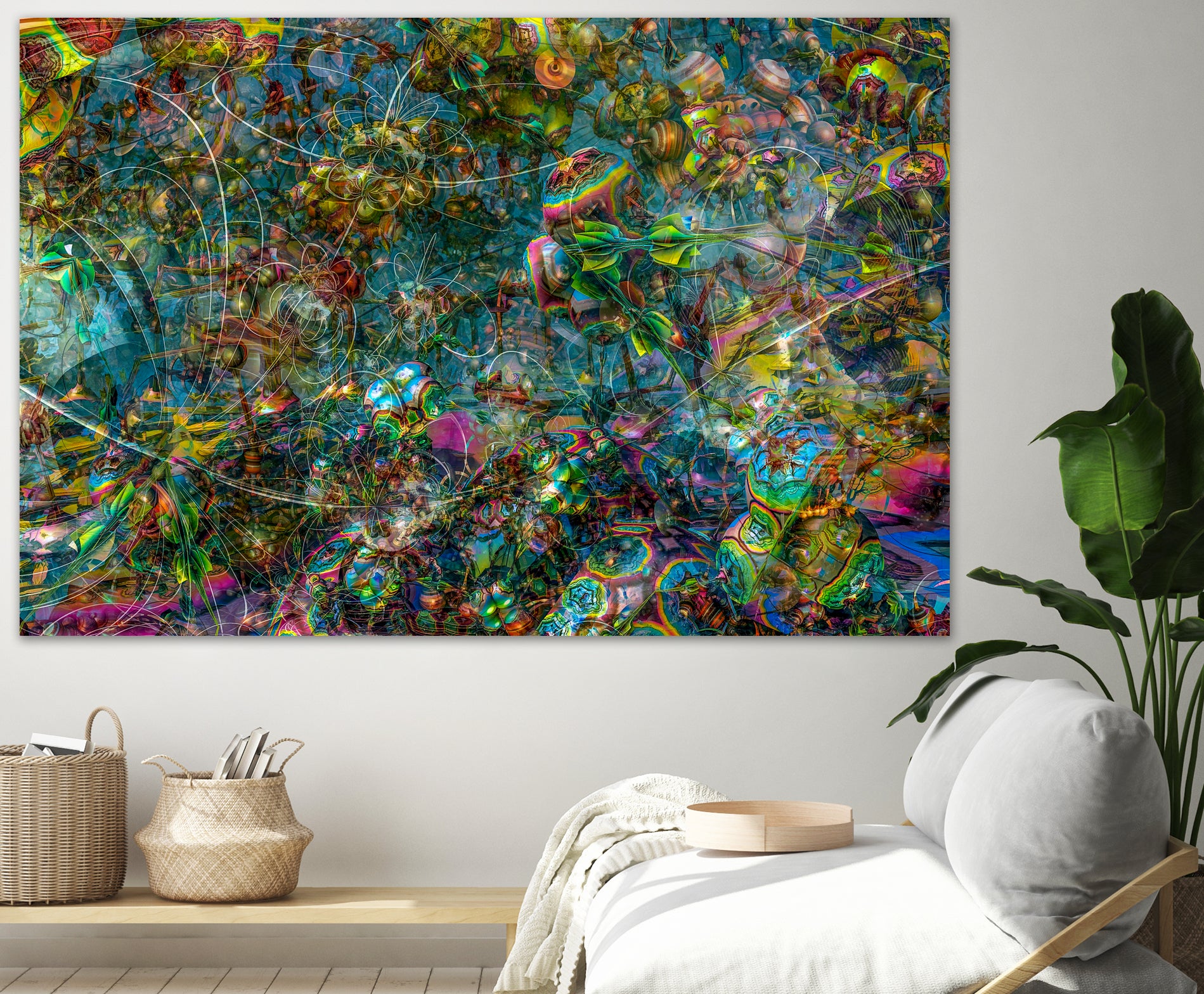 I Saw The Music Dance by Eric Ton on GIANT ART - white digital painting