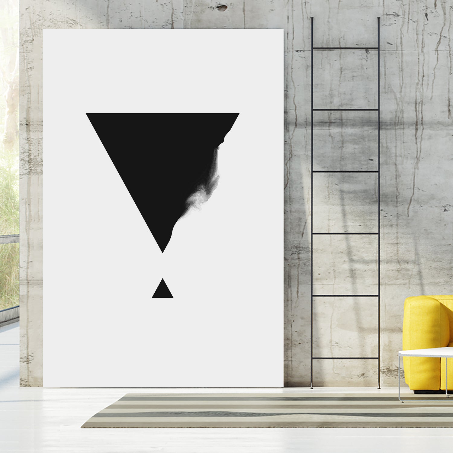 Triangle by Annisa Tiara Utami on GIANT ART - black digital drawing