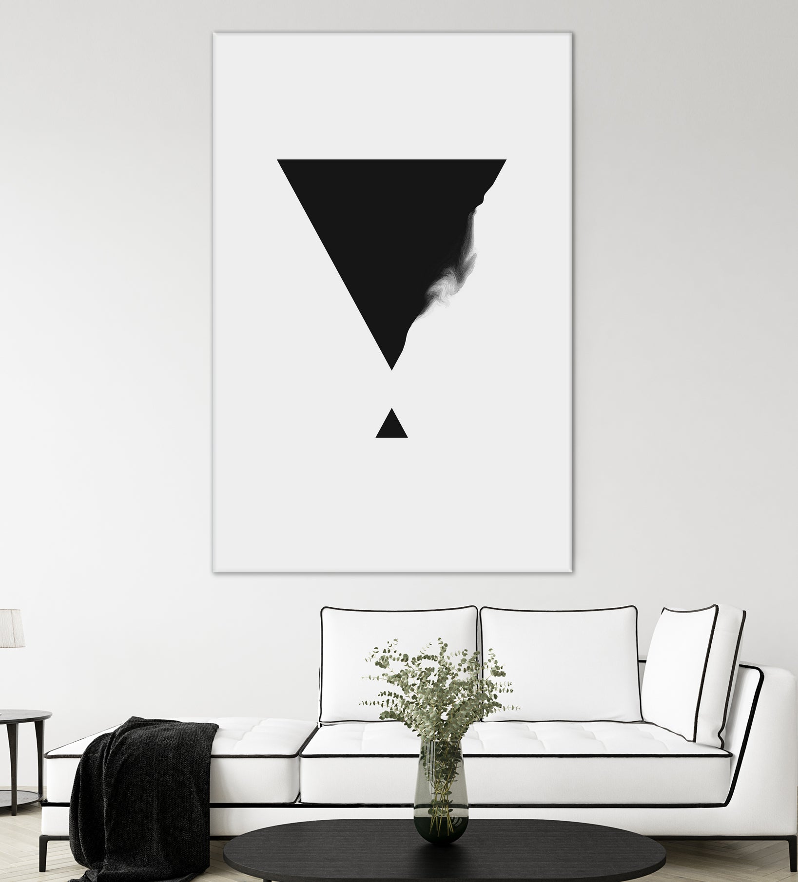 Triangle by Annisa Tiara Utami on GIANT ART - black digital drawing