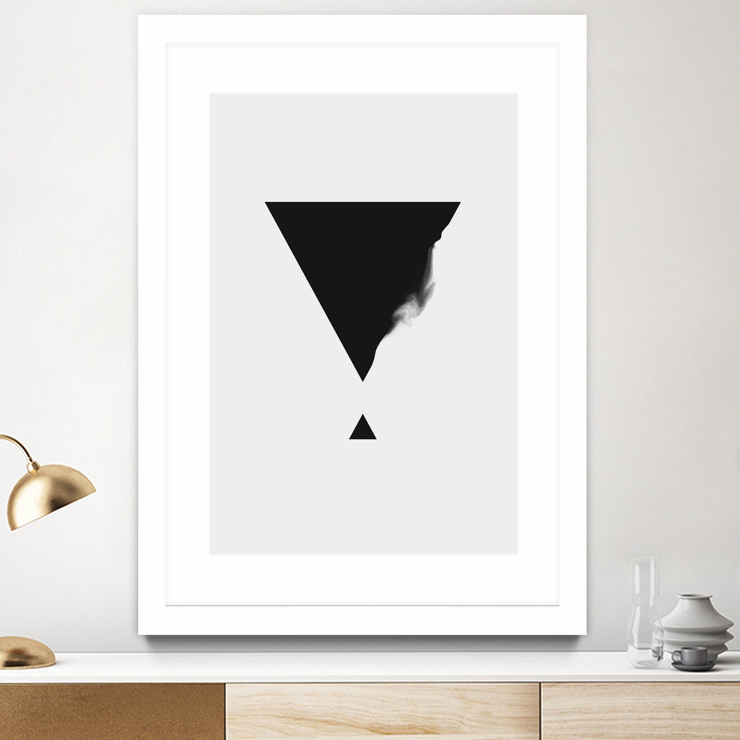 Triangle by Annisa Tiara Utami on GIANT ART - black digital drawing