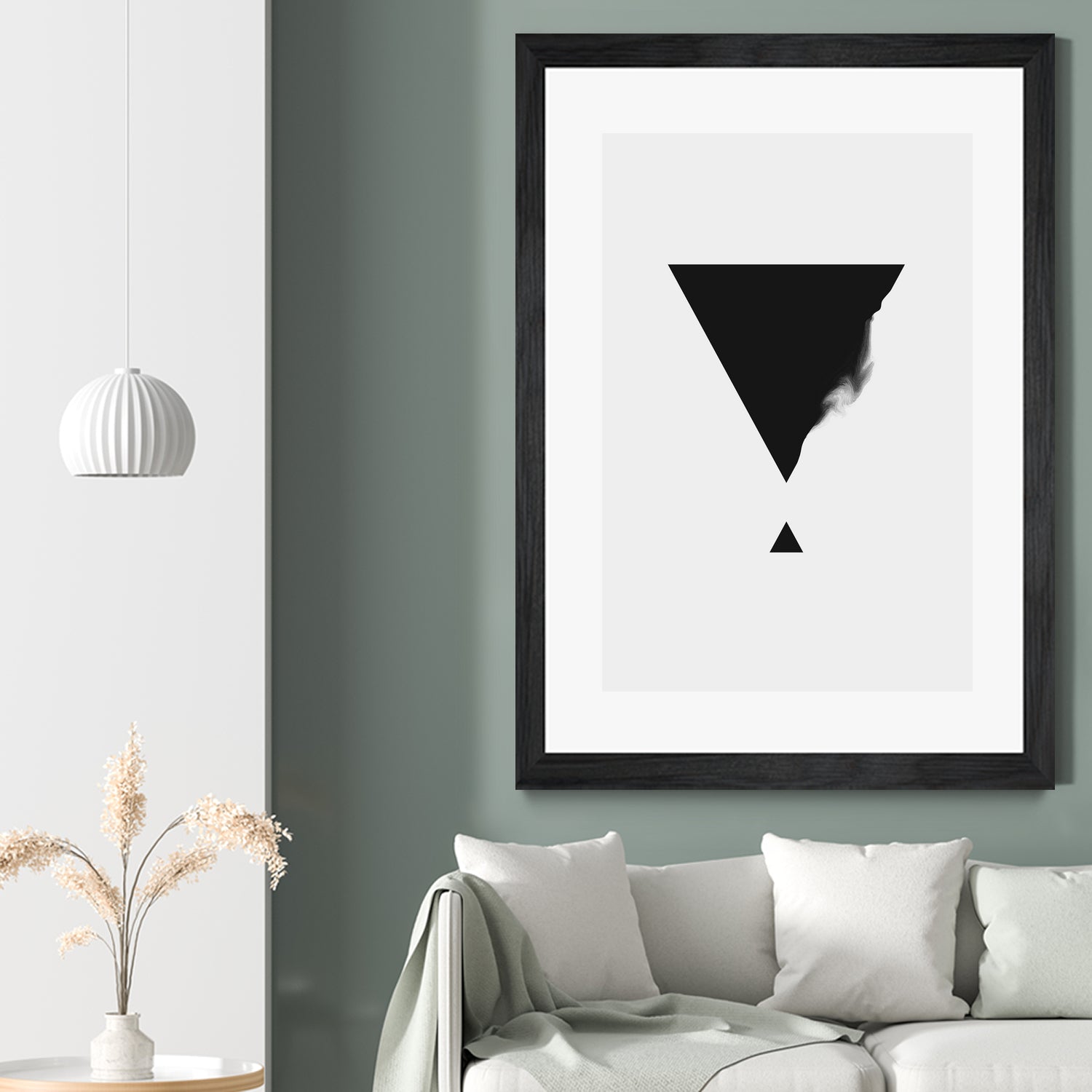 Triangle by Annisa Tiara Utami on GIANT ART - black digital drawing