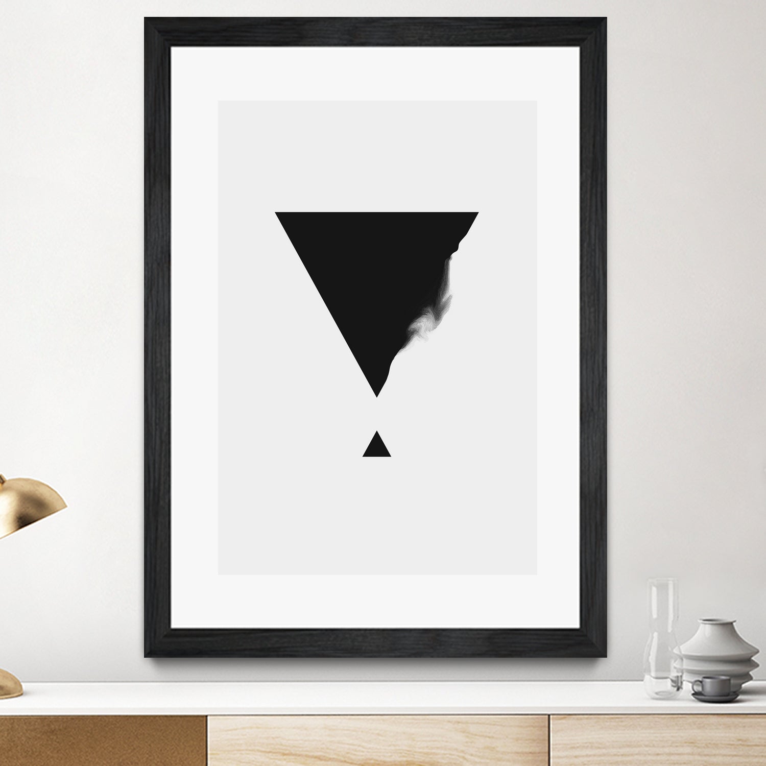 Triangle by Annisa Tiara Utami on GIANT ART - black digital drawing