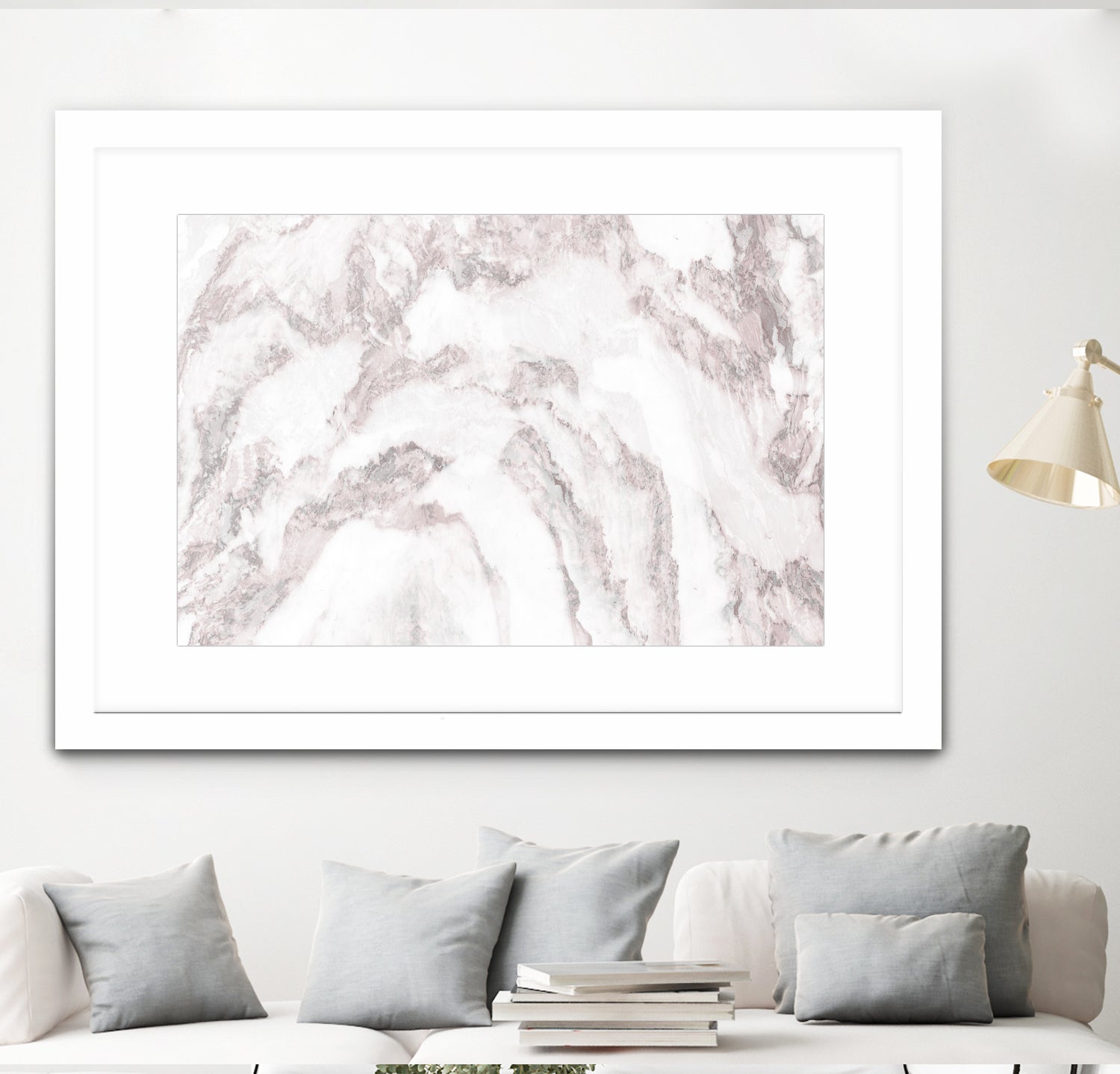 White Marble 11 by amini 54 on GIANT ART - white photo manipulation