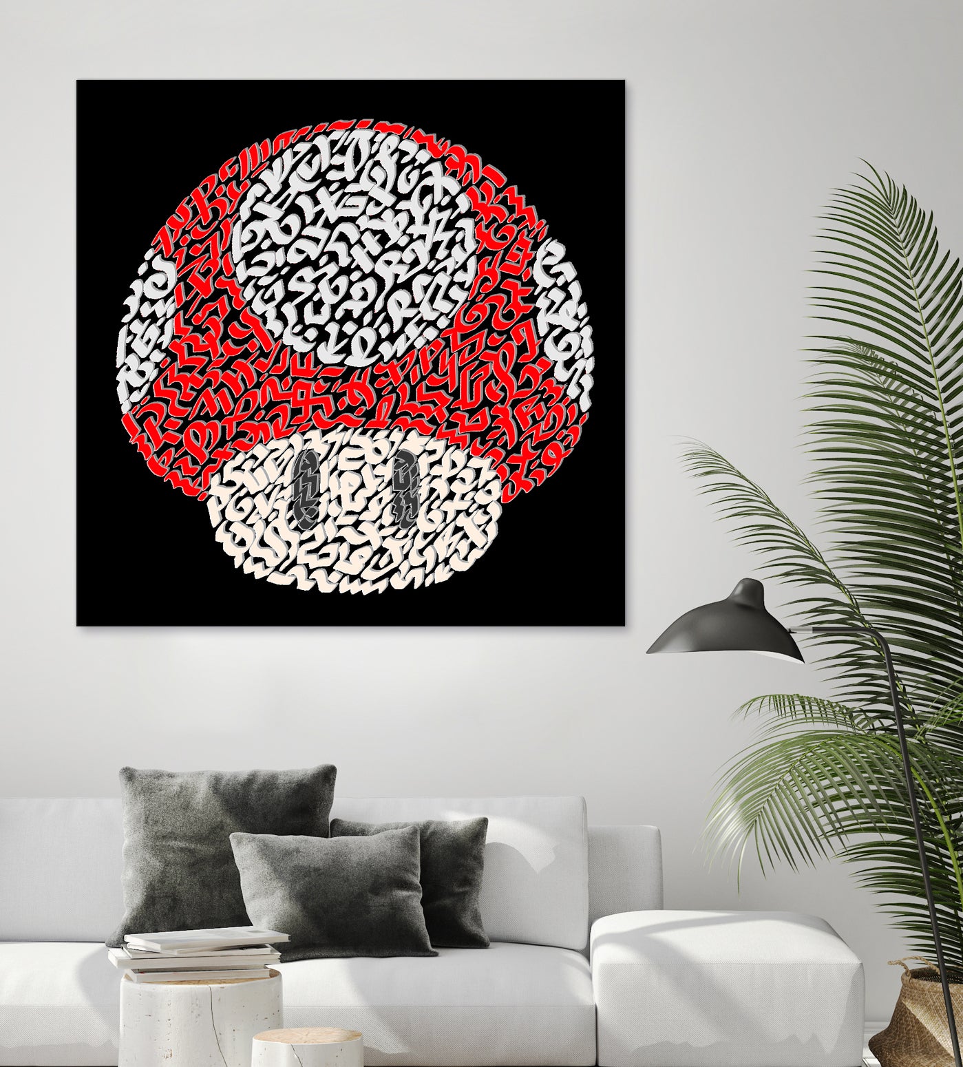 The Red Mushroom in Mario Bros by Caroline BESSIERES on GIANT ART - red digital drawing