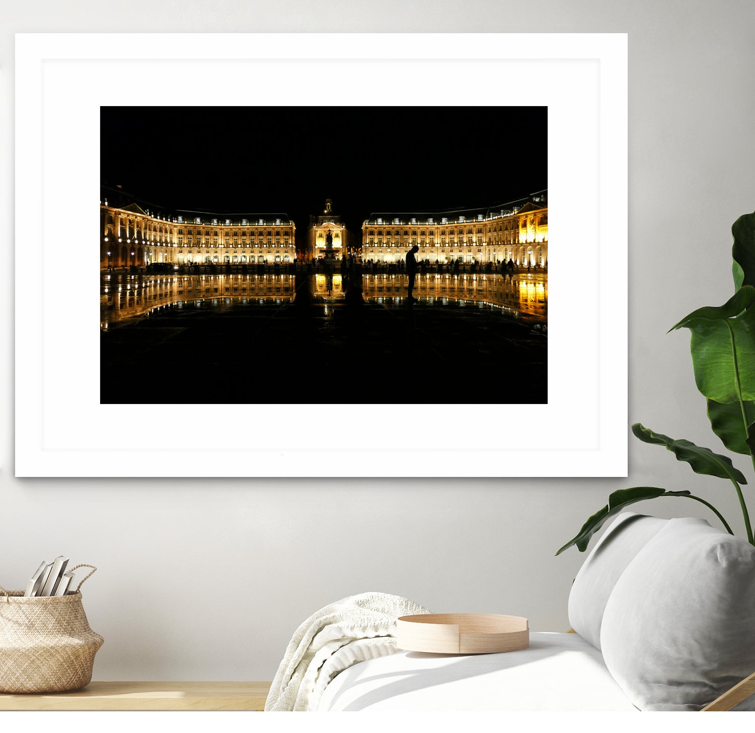 Water Mirror Bordeaux by Lynn Bolt on GIANT ART - black photo illustration