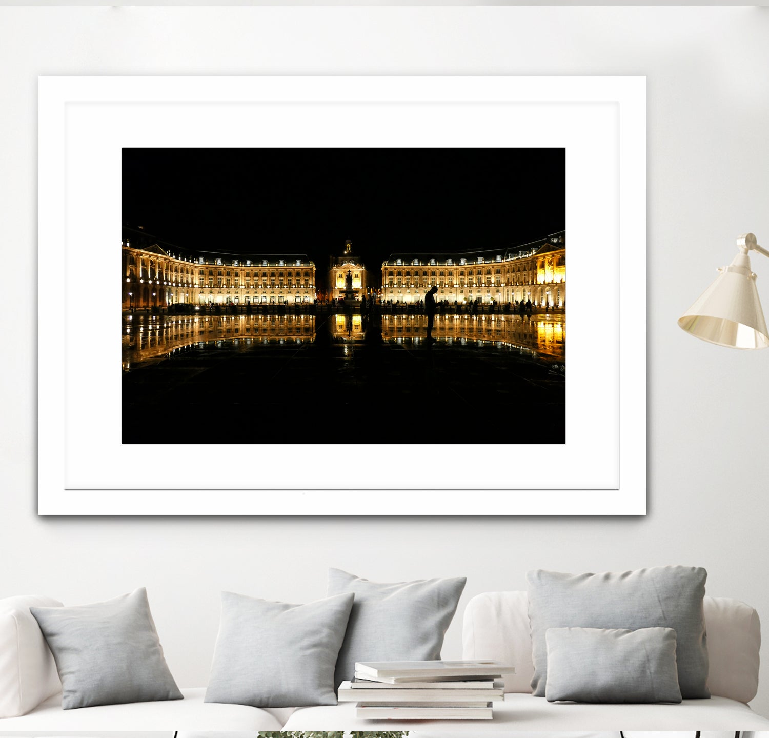 Water Mirror Bordeaux by Lynn Bolt on GIANT ART - black photo illustration