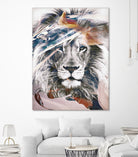 LION 6 by dada22 . on GIANT ART - white digital painting