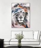 LION 6 by dada22 . on GIANT ART - white digital painting