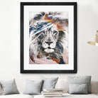 LION 6 by dada22 . on GIANT ART - white digital painting