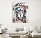 LION 6 by dada22 . on GIANT ART - white digital painting