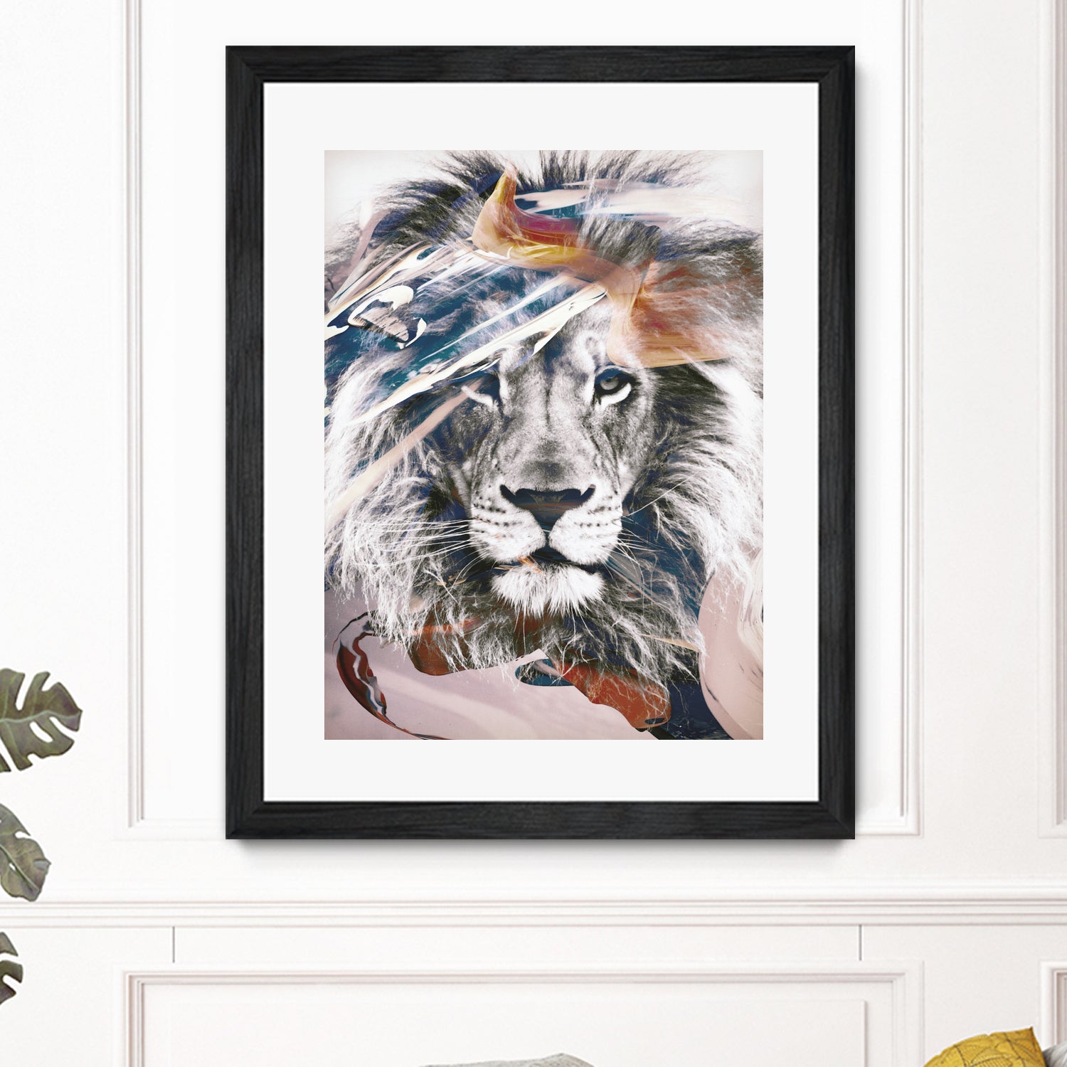 LION 6 by dada22 . on GIANT ART - white digital painting