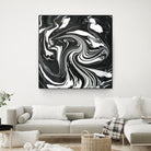 Marble texture I by Tania Amrein on GIANT ART - black digital drawing