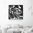 Marble texture I by Tania Amrein on GIANT ART - black digital drawing