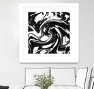 Marble III by Tania Amrein on GIANT ART - black digital drawing