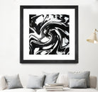 Marble III by Tania Amrein on GIANT ART - black digital drawing