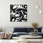 Marble III by Tania Amrein on GIANT ART - black digital drawing