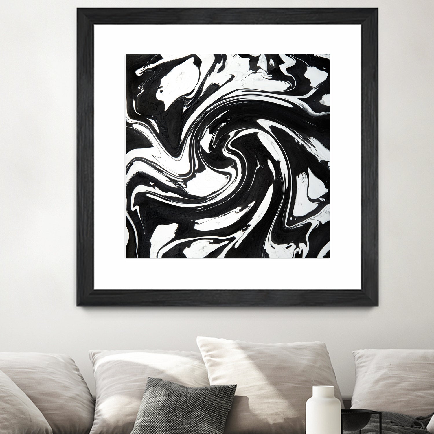 Marble III by Tania Amrein on GIANT ART - black digital drawing