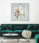 Magic in the air - blossoming by anne corr on GIANT ART - gray digital painting