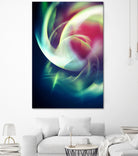 Abstract Art XIII by Tenyo Marchev on GIANT ART - green 3d art